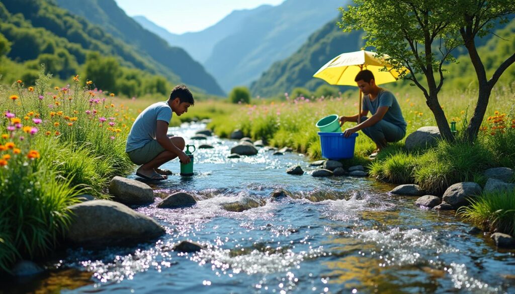 découvrez des astuces et techniques simples pour repérer, purifier et consommer de l’eau potable en pleine nature en toute sécurité. conseils pratiques pour randonneurs et aventuriers.