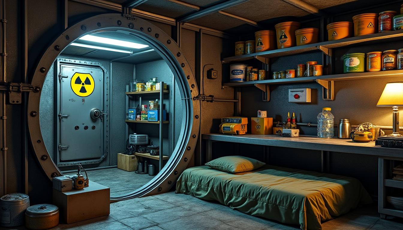 Accueil 2 découvrez la liste complète des équipements essentiels à installer dans un abri antiatomique sécurisé pour assurer votre protection et votre survie en toutes circonstances. conseils, matériel et recommandations d'experts.